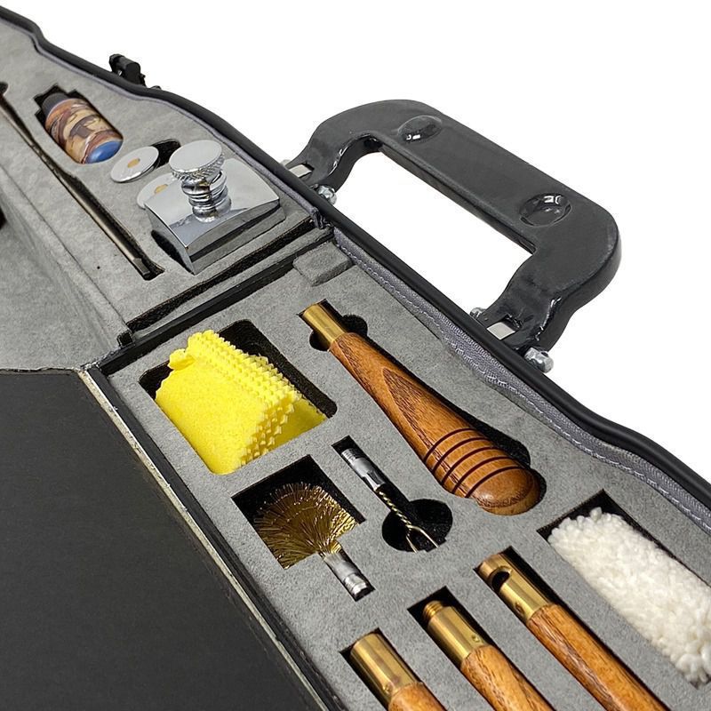 Castellani carbon fiber shotgun case with included inside high quality accessories