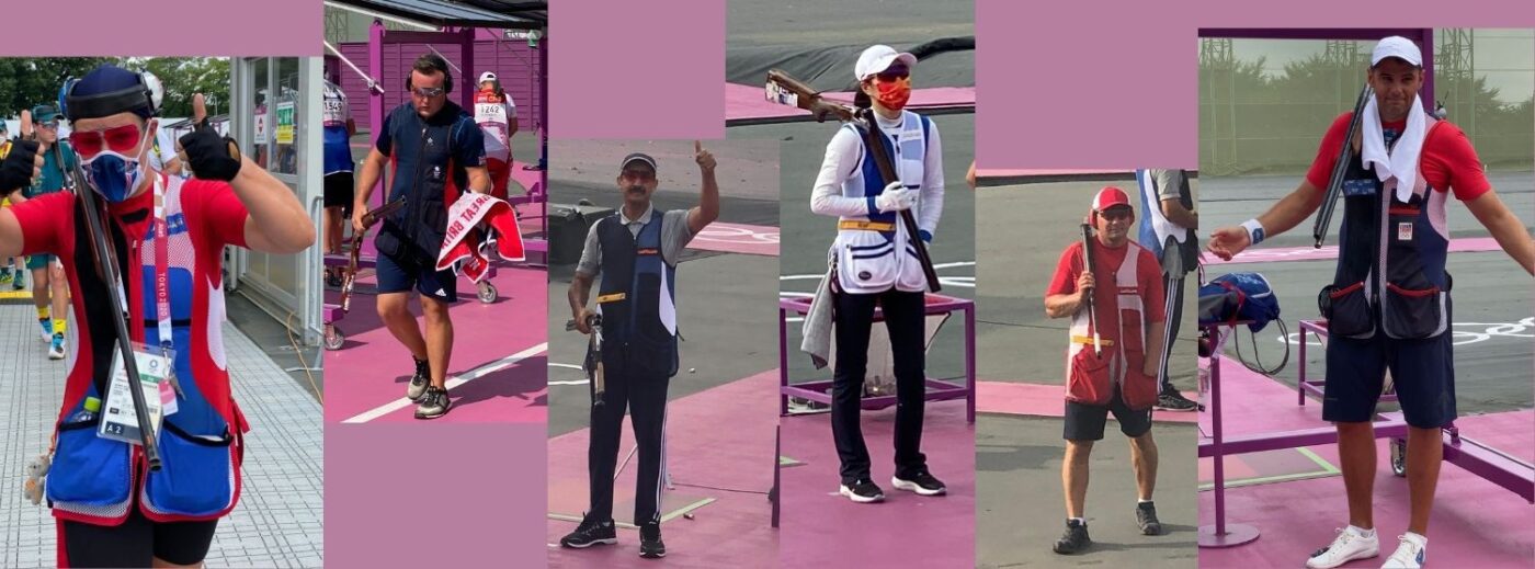 Gilet da Tiro Castellani alle Olimpiadi do Tokyo 2020.